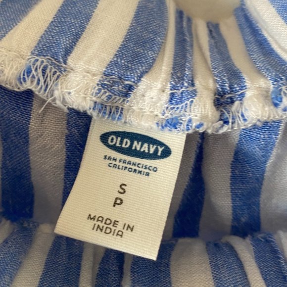 Old Navy Striped Off the Shoulder 3/4 Sleeve Top - Picture 5 of 7